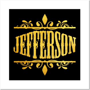 JEFFERSON NAME Posters and Art